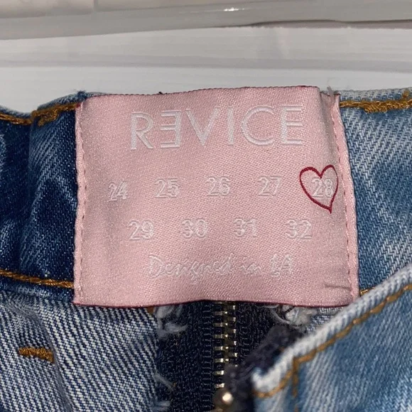 Revice Denim Two Toned High Waisted Jeans - Picture 4 of 4